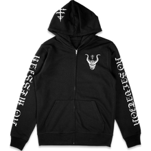 Load image into Gallery viewer, Death Magick Zip-Up Hoodie
