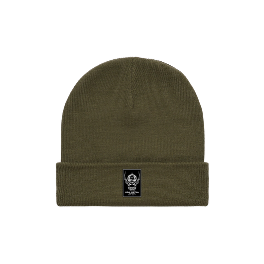 Patch Beanie - Army Green